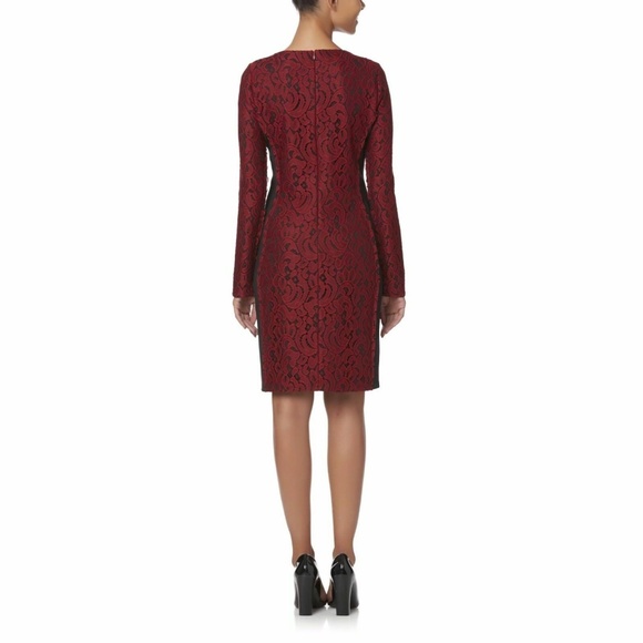 Women's Dress Metaphor Sheath Lace S M XL NEW - Picture 2 of 4